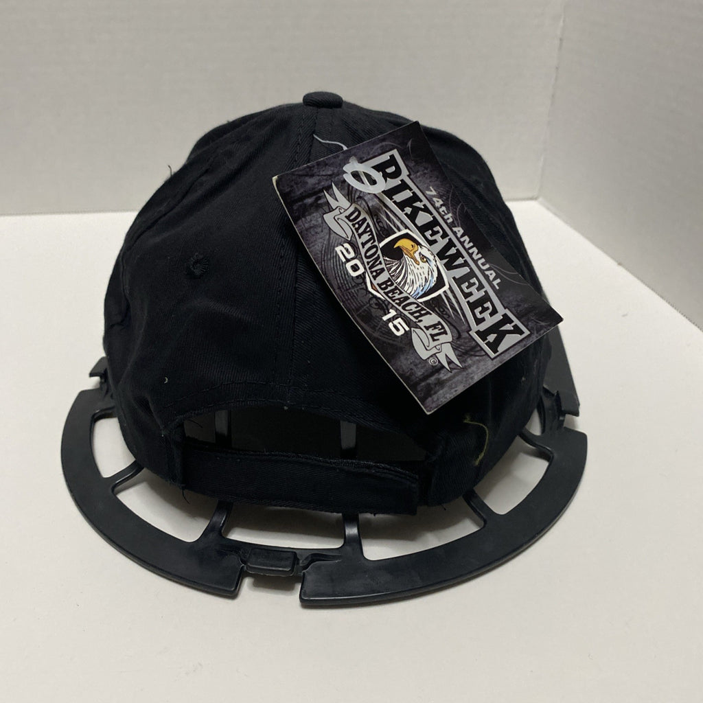 Beach Club Promotions 2015 Bike Week Daytona Beach 74th Annual Hat Ball Cap NWT