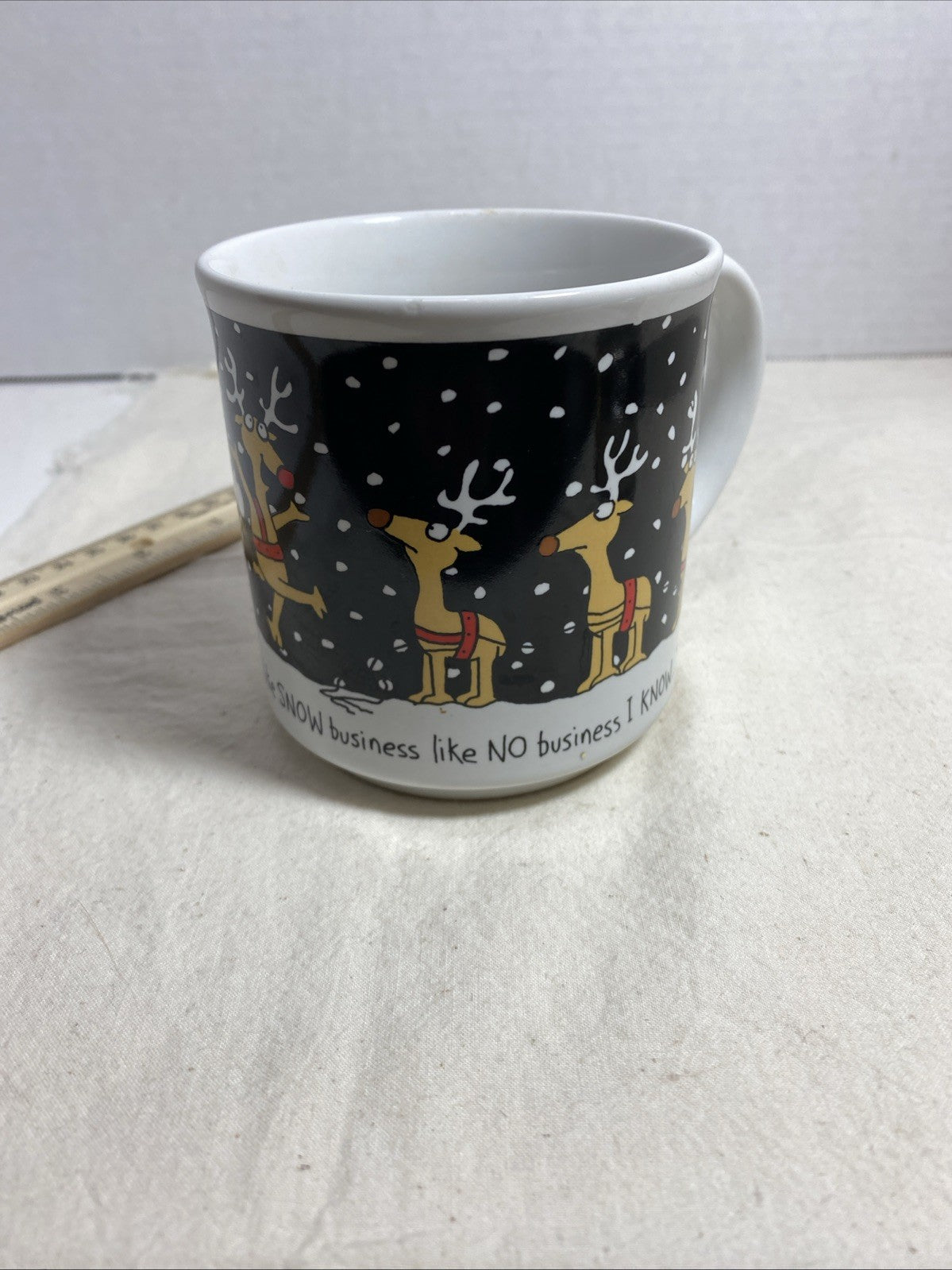 Vintage Boynton "There's No Business Like Snow Business" Coffee Mug