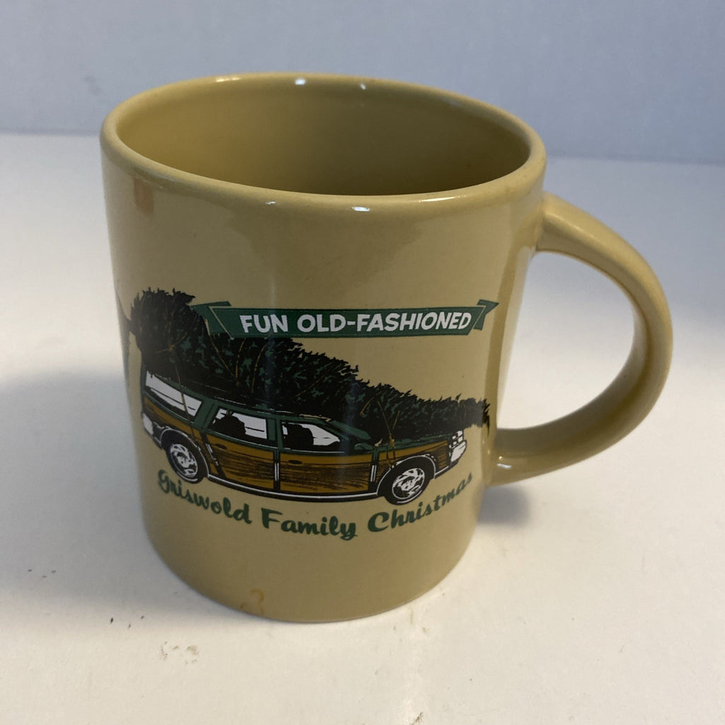 National Lampoon Christmas Vacation Fun Old Fashioned Griswold Family Mug Cup