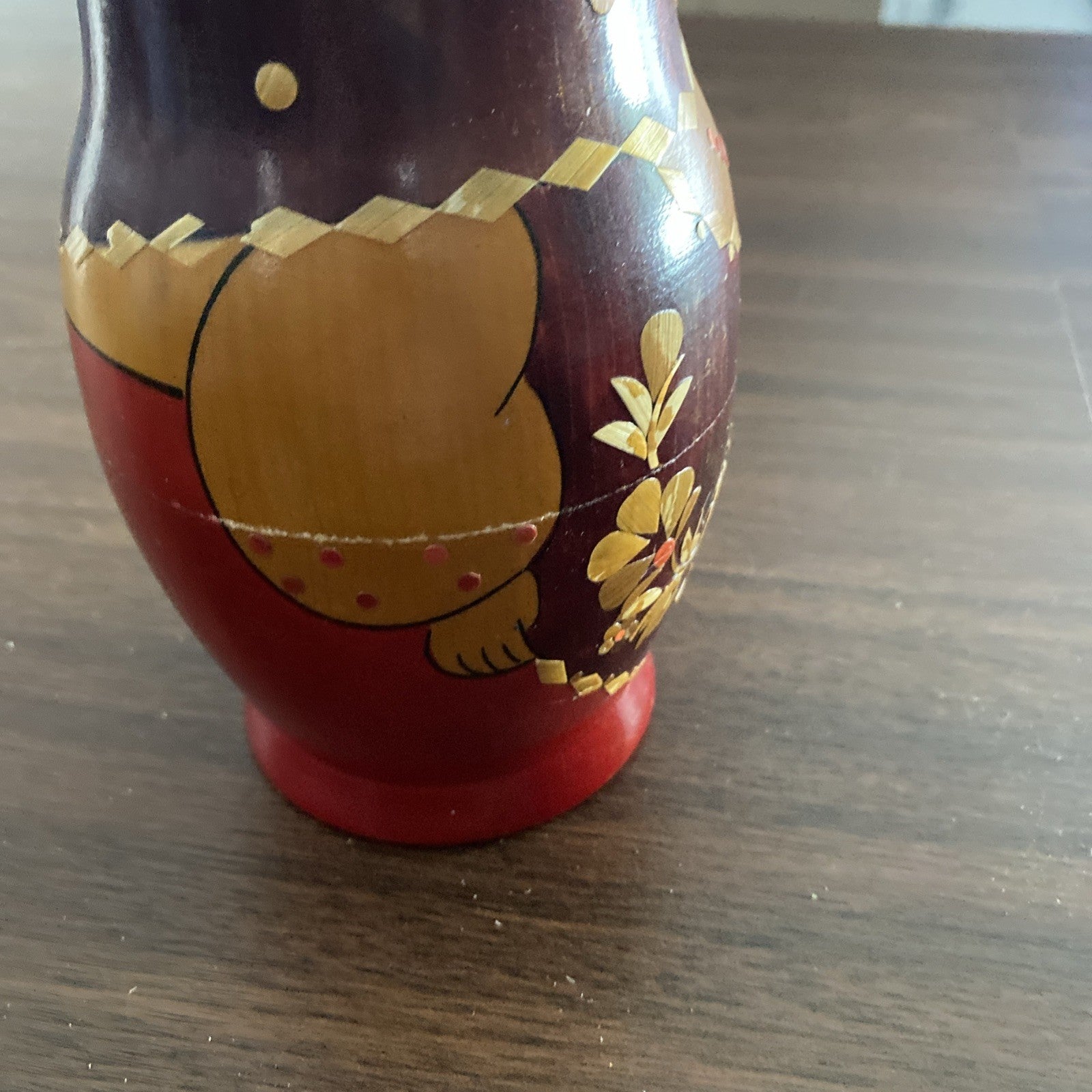 Antique Vintage Russian Nesting Dolls Set Of 9
