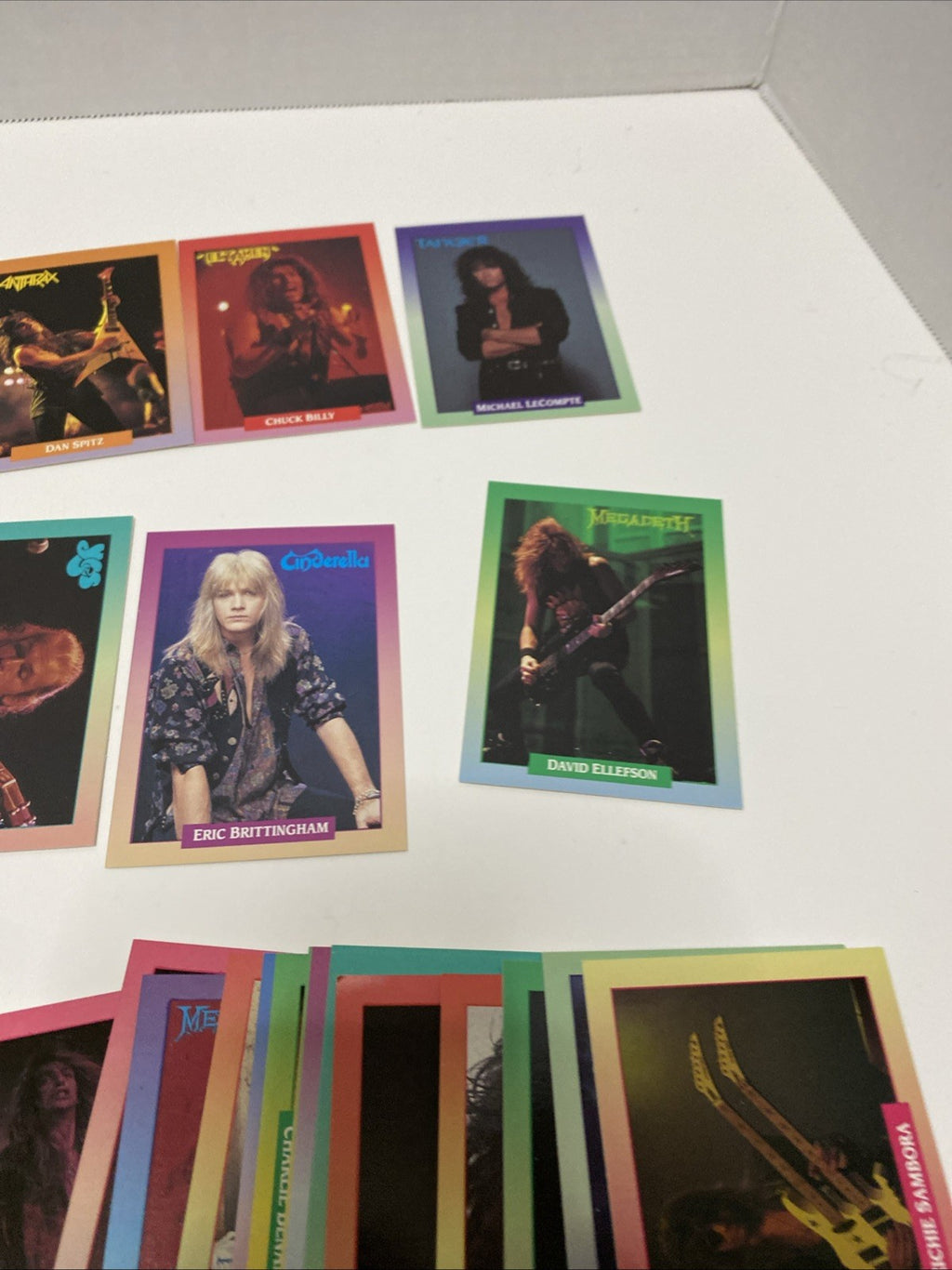Lot of rock cards series one assorted cards please see pictures 42 Cards
