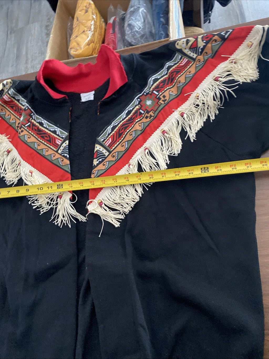 Frankly country Native American custom sweat jacket long sleeve 2XL