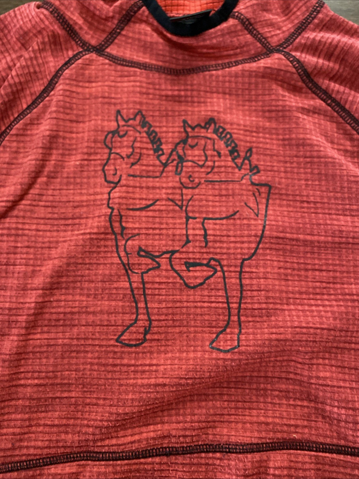 Derek on tops for women Hoodie Draft Horse Large 14/16