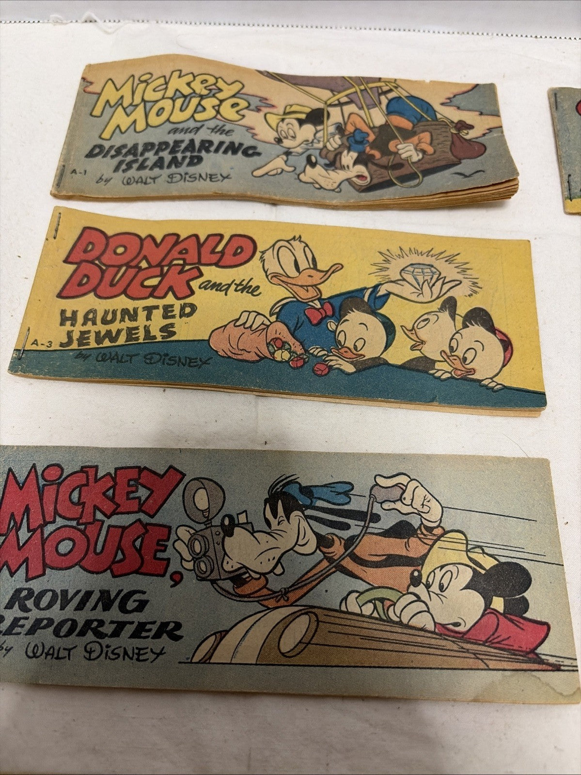 WHEATIES CEREAL PREMIUM MINI GIVEAWAY PROMO SET A MICKEY MOUSE 1 2 3 4 5 6 7 8