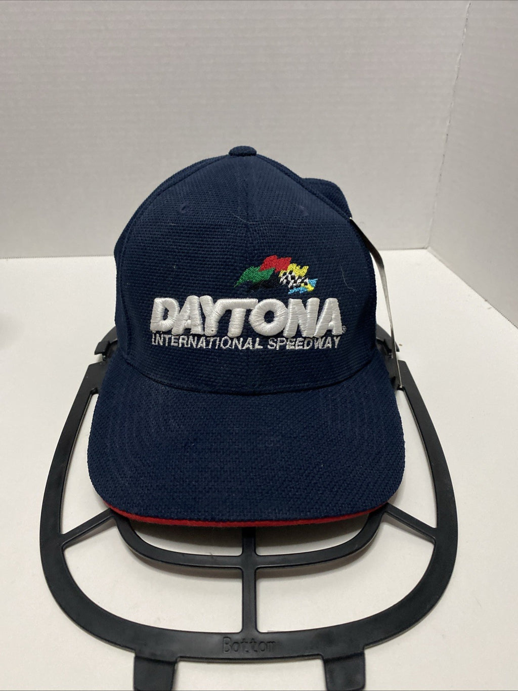 DAYTONA 500 INTERNATIONAL SPEEDWAY HAT 2004 NASCAR VALVOLINE BLUE MEDIUM FITTED