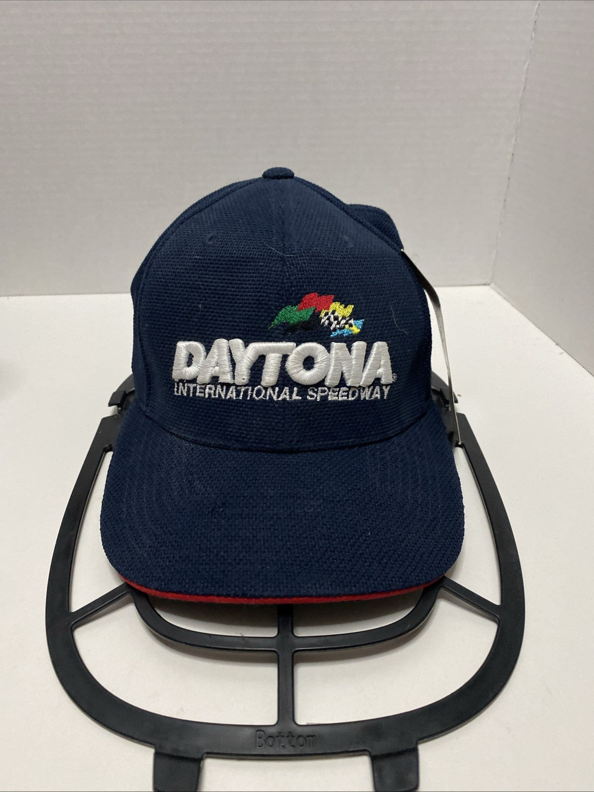 DAYTONA 500 INTERNATIONAL SPEEDWAY HAT 2004 NASCAR VALVOLINE BLUE MEDIUM FITTED