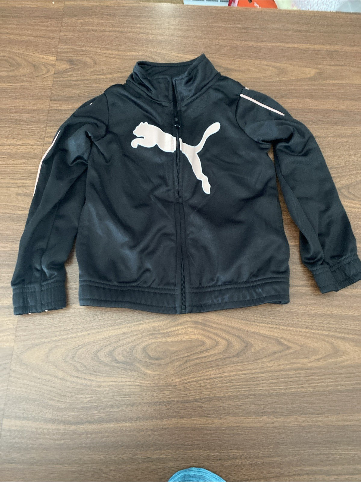 Small Child 4T  PUMA jacket, pink, Black Free Shipping