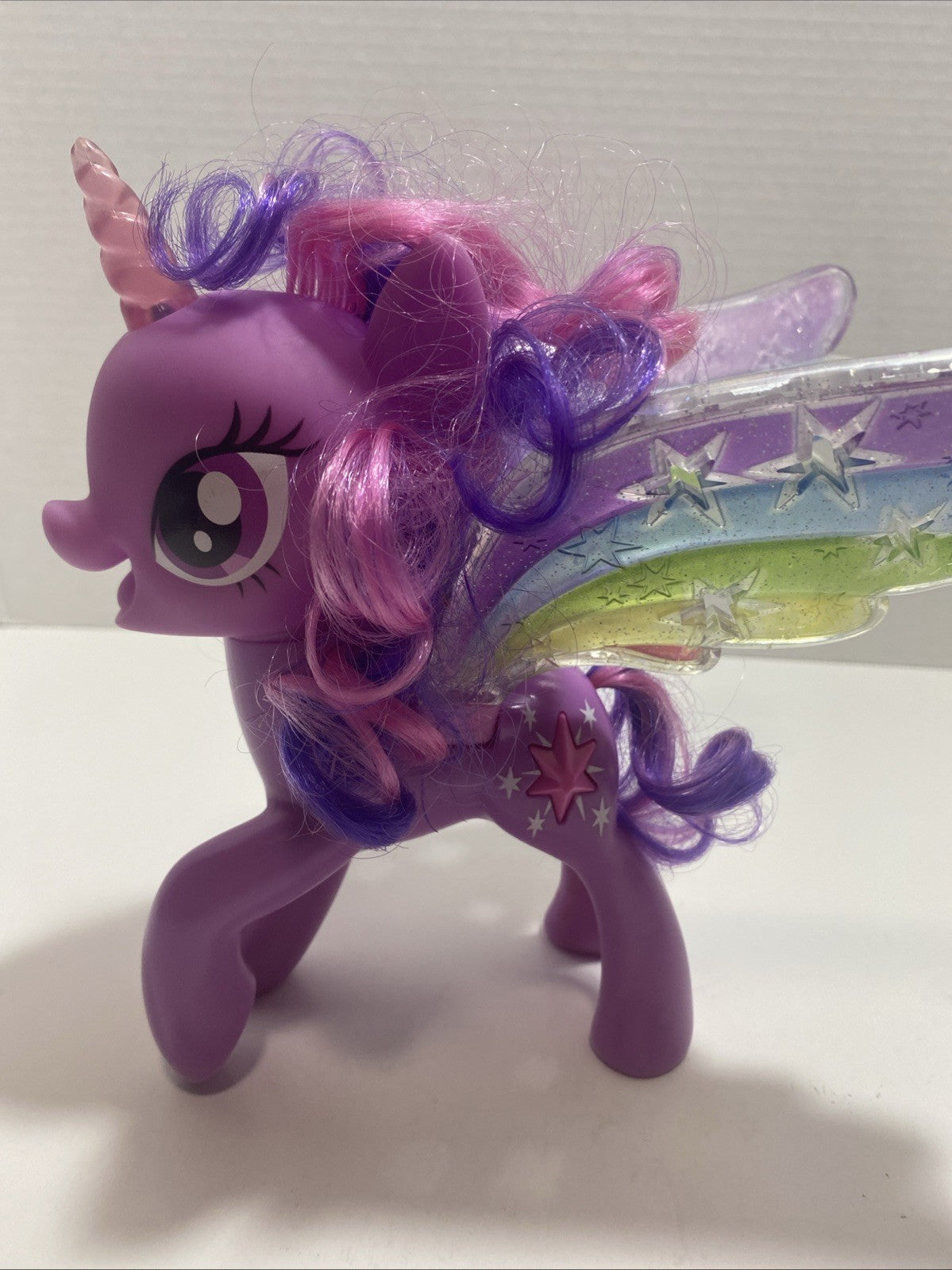 My Little Pony Light Up Rainbow Wings Twilight Sparkle Pony Figure 8"