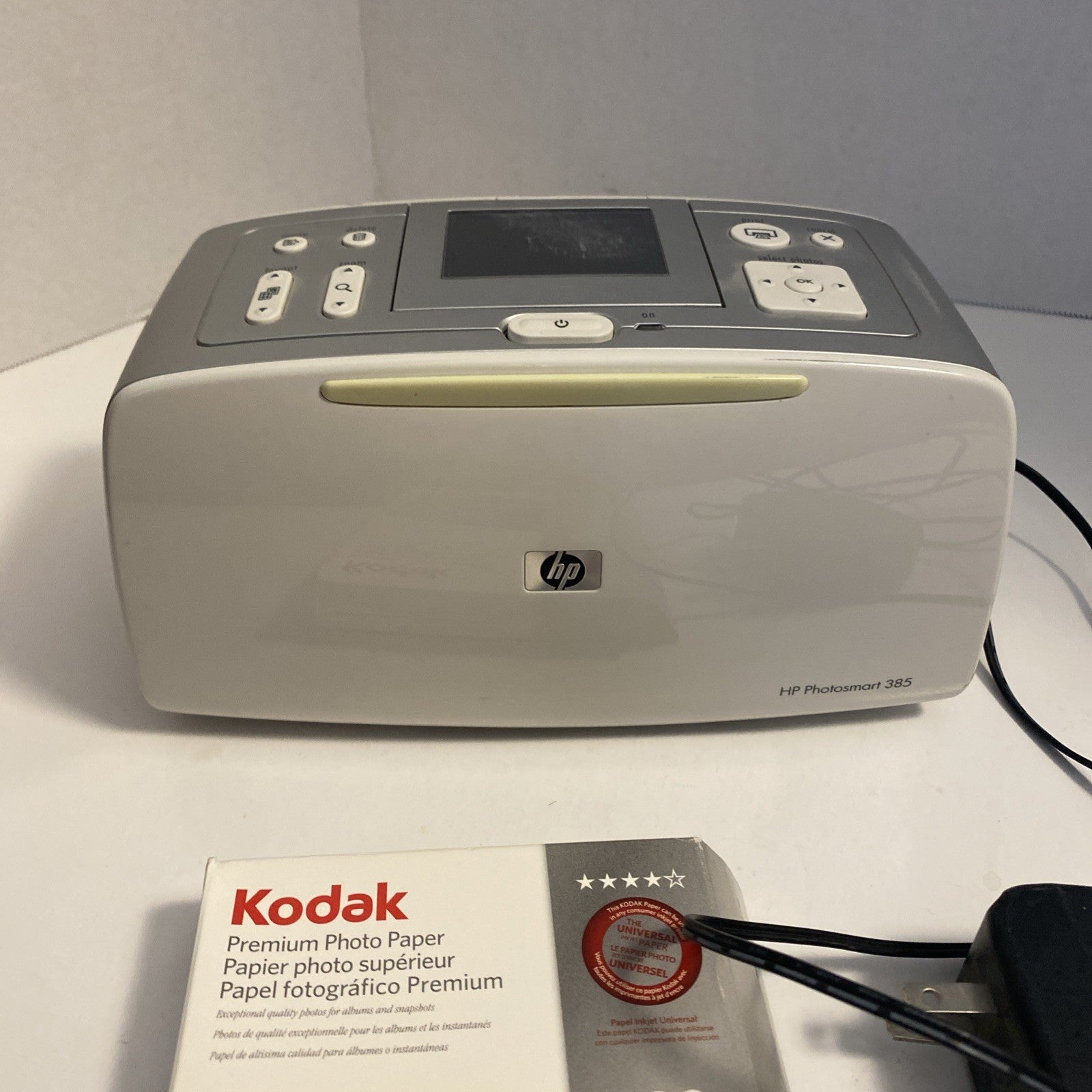 HP Photosmart 385 Q6387L Digital Photo Inkjet Printer Sold As Is For Parts