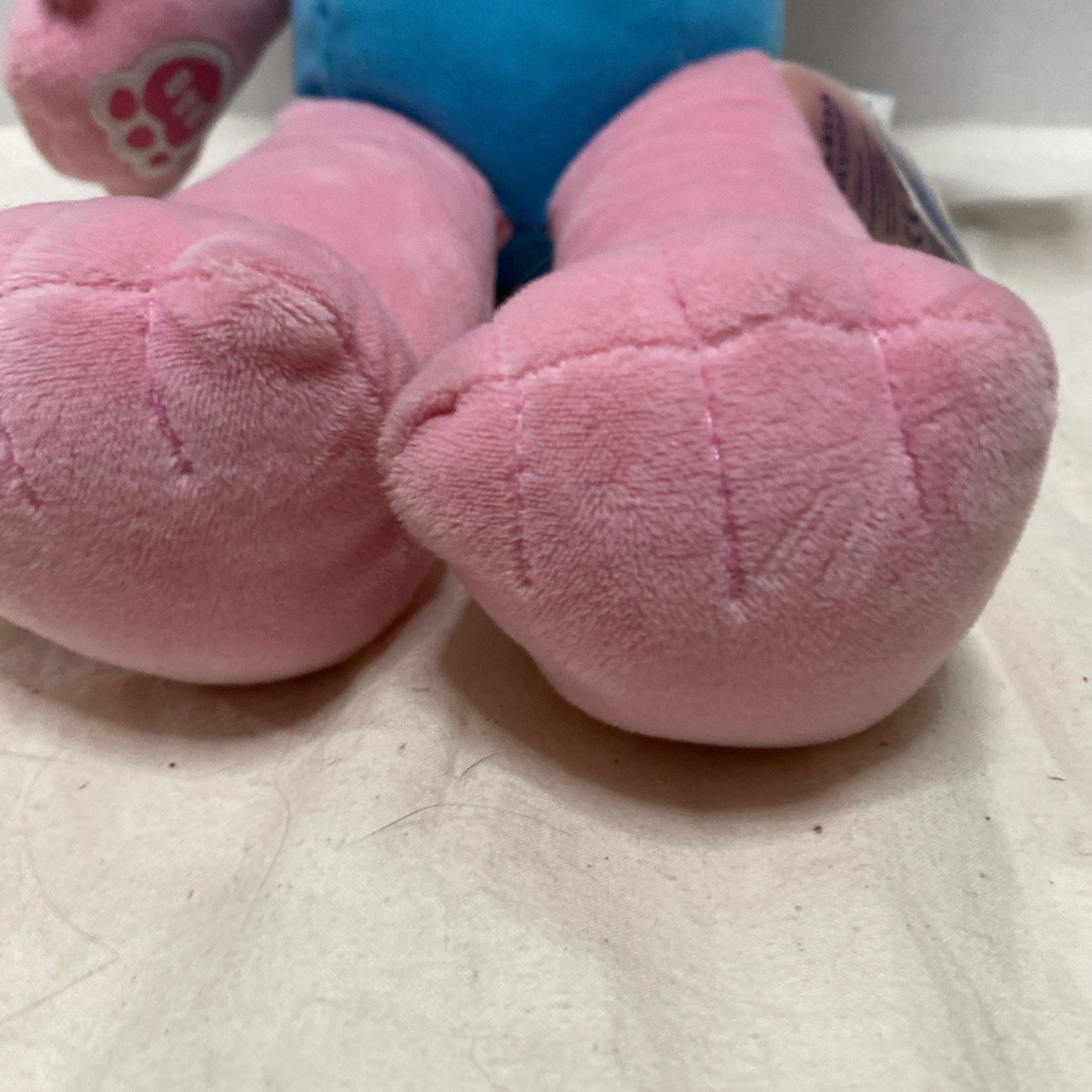Trolls World Tour Poppy Build A Bear BAB Neon Rainbow Hair Large Plush Doll Only