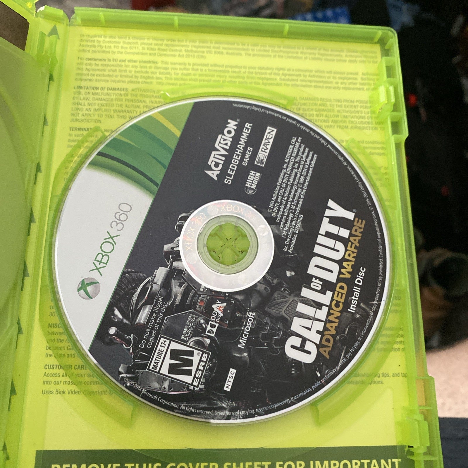 Call of Duty: Advanced Warfare Day Zero Edition - Xbox 360 - Tested