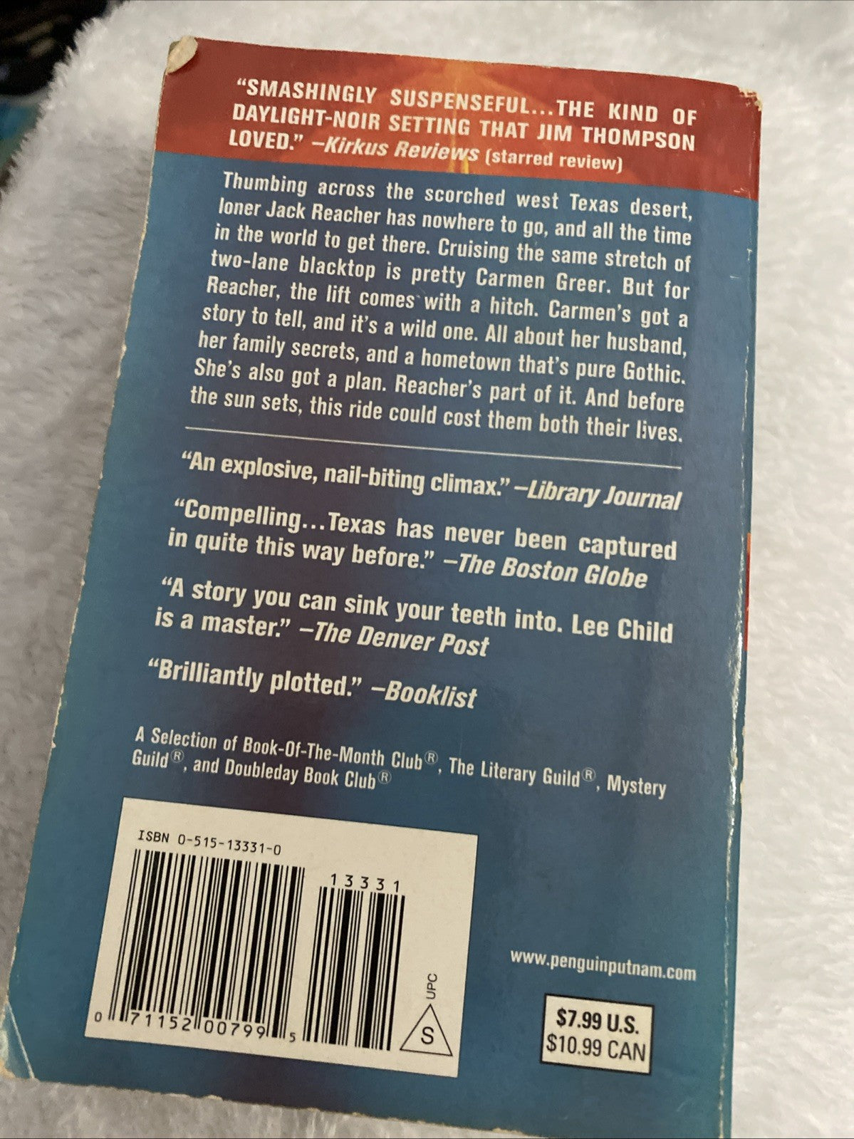 Echo Burning (Jack Reacher, No. 5) By Lee Child