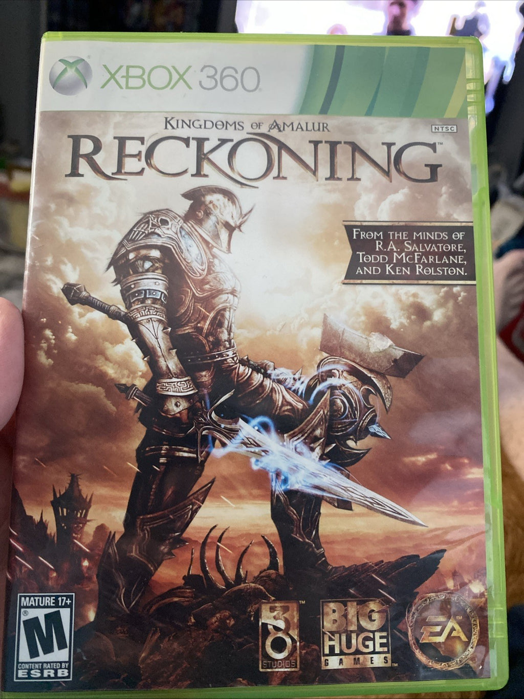 Kingdoms of Amalur: Reckoning (Microsoft Xbox 360, 2012)