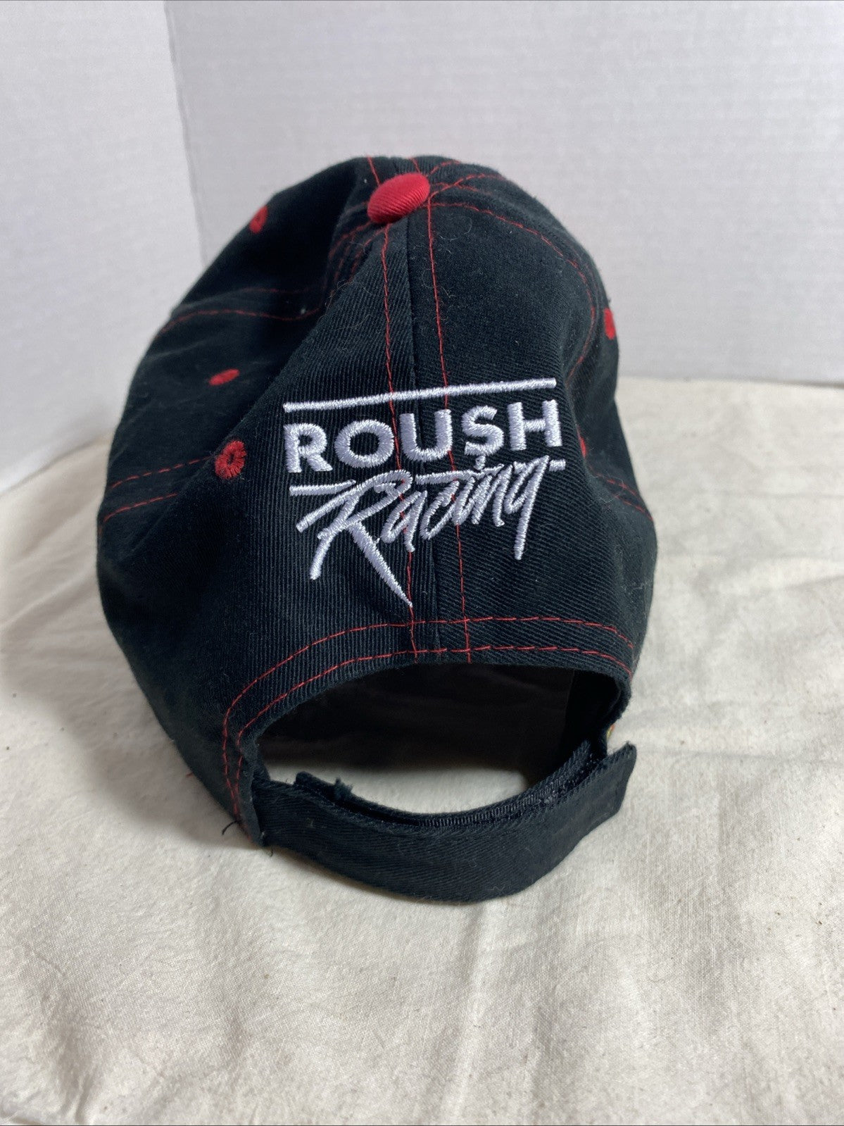 RUBBERMAID RACING ~ KURT BUSCH #97 ~ Black Adjustable NASCAR Hat