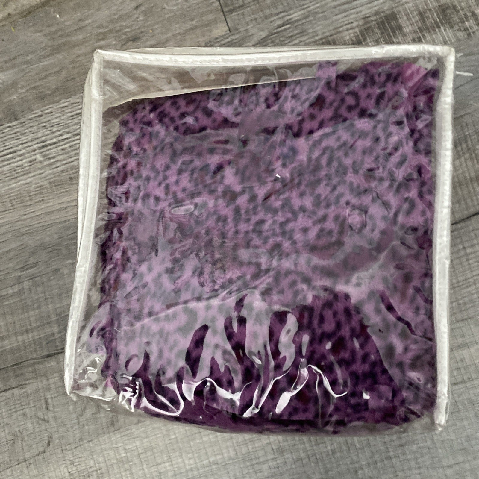 Jo Ann Fabric Fleece Ragtime quilt kit Purple/Leopard Precut easy sew direction