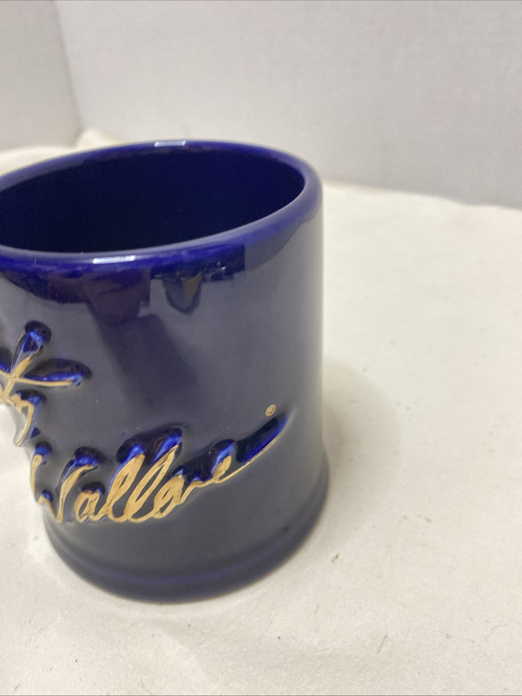 Rusty Wallace Blue Nascar #2 Coffee Tea Mug 3D Name Signature (A)