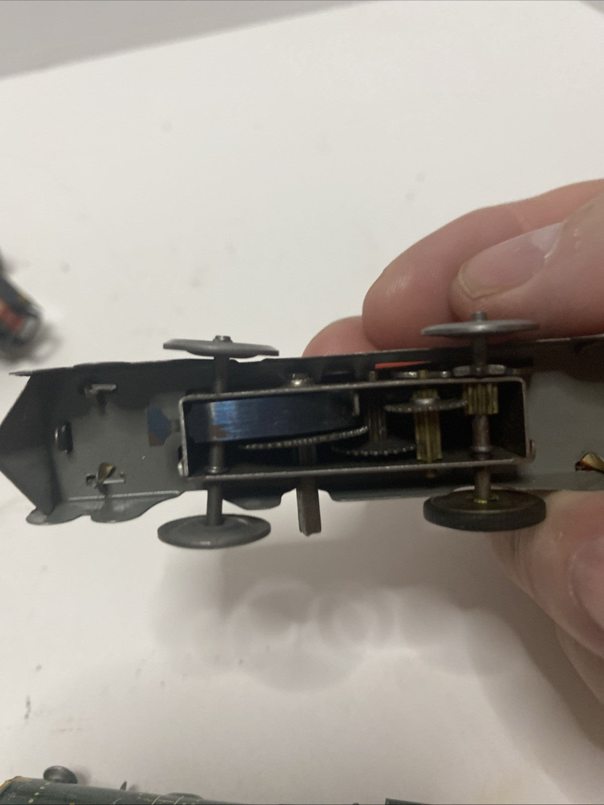 Ranger R.R. Tin Train 10 Cars  3 Engines Please See Pics