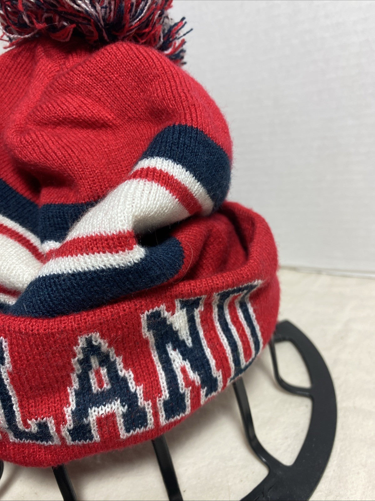 Cleveland Beanie With Pom Pom Adult