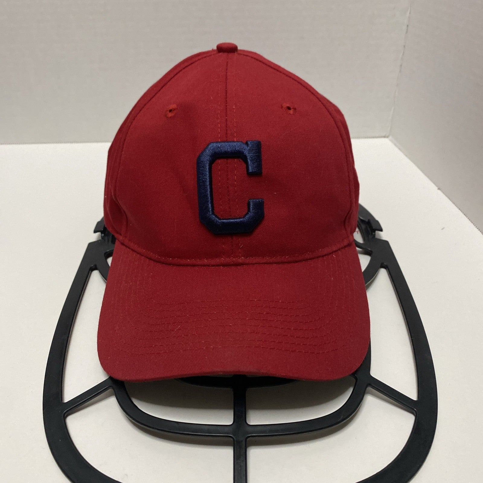 Cleveland Indians Men's Cap Hat Adjustable Size Red Used