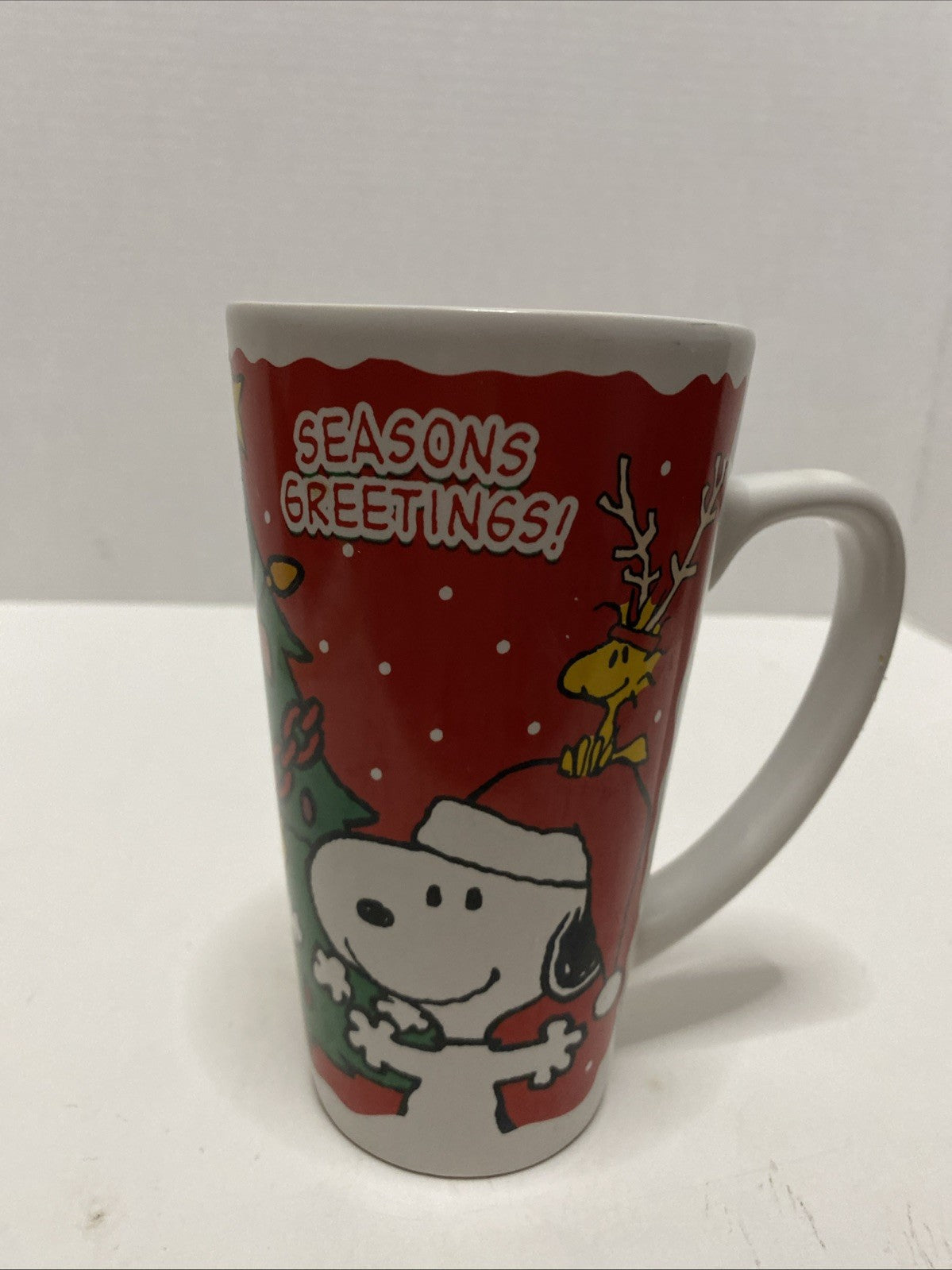 Charlie Brown Tall Christmas Mug