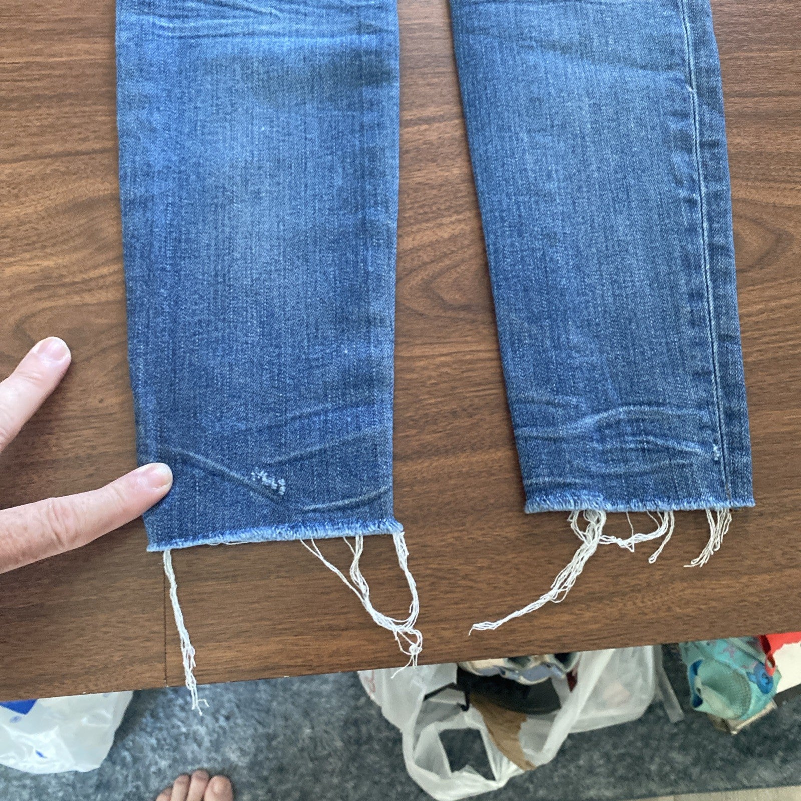 Madewell  Women's Size 25 Jeans 9" High Riser Skinny SkinnynGray Washed