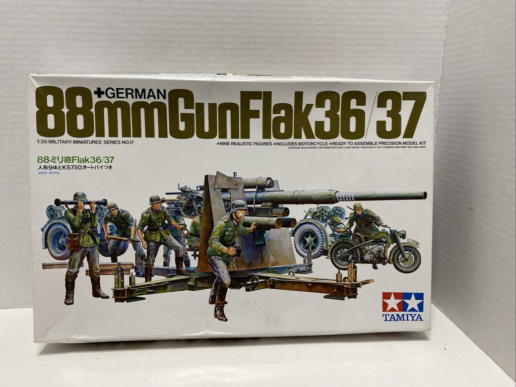 Tamiya 35017 1/35 German 88mm Gun Flak 36/37
