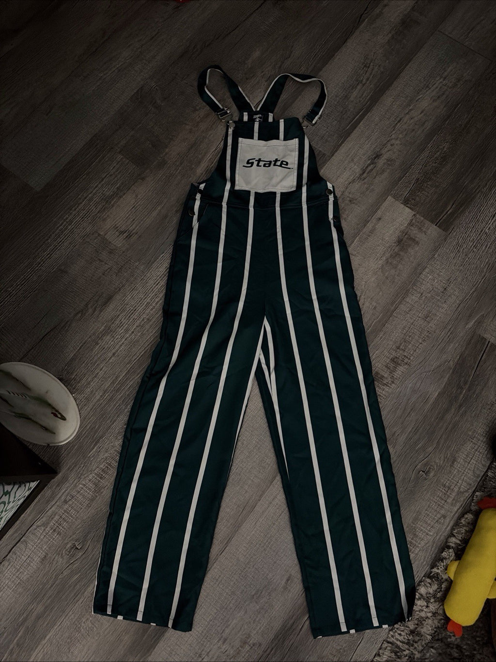 Gameday Bib Overalls Michigan State Size 30x28 See Pic For Measurement