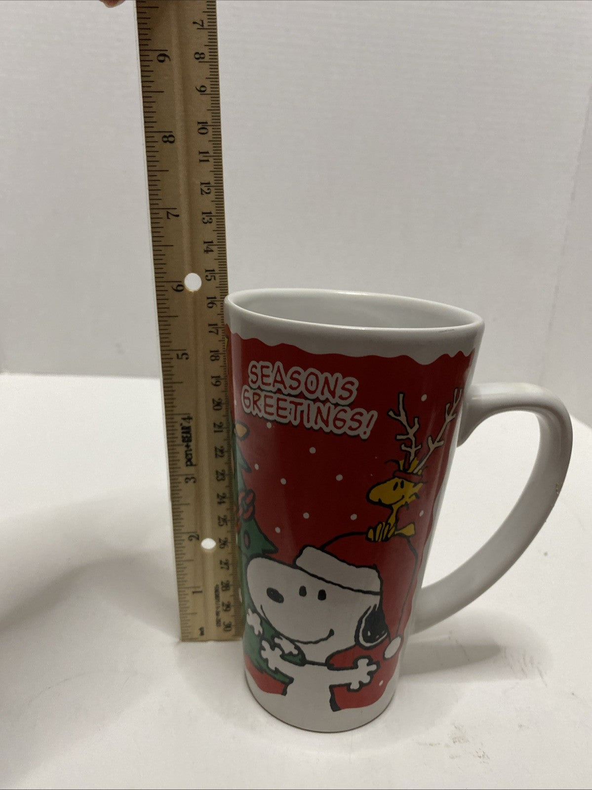 Charlie Brown Tall Christmas Mug