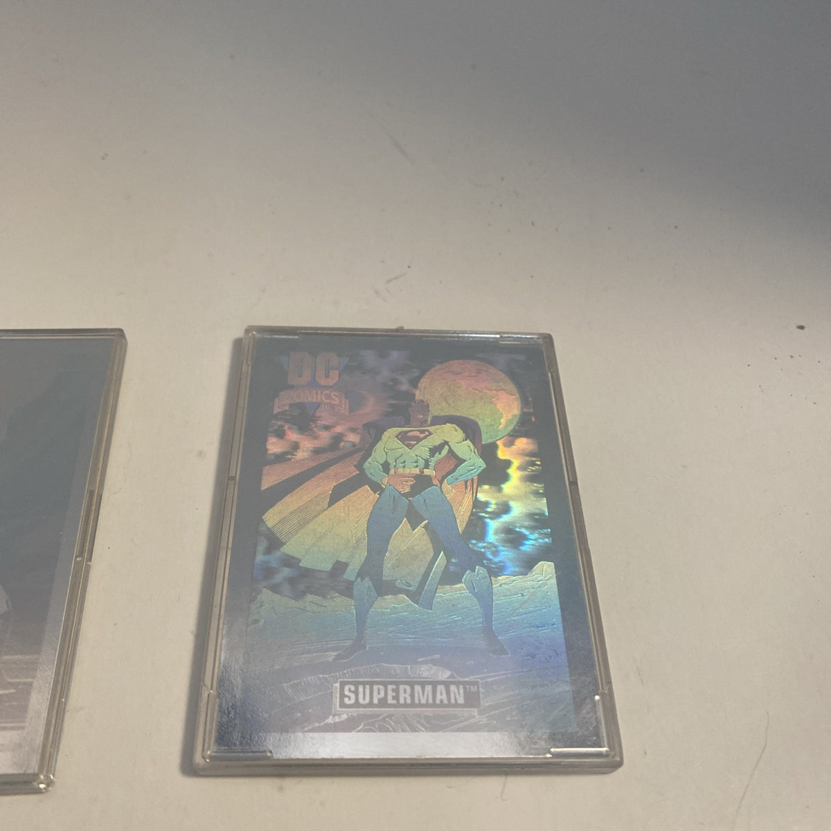 1992 SERIES I DC HOLOGRAM LOT Superman, Green Lantern Lobo wonder woman wave rid