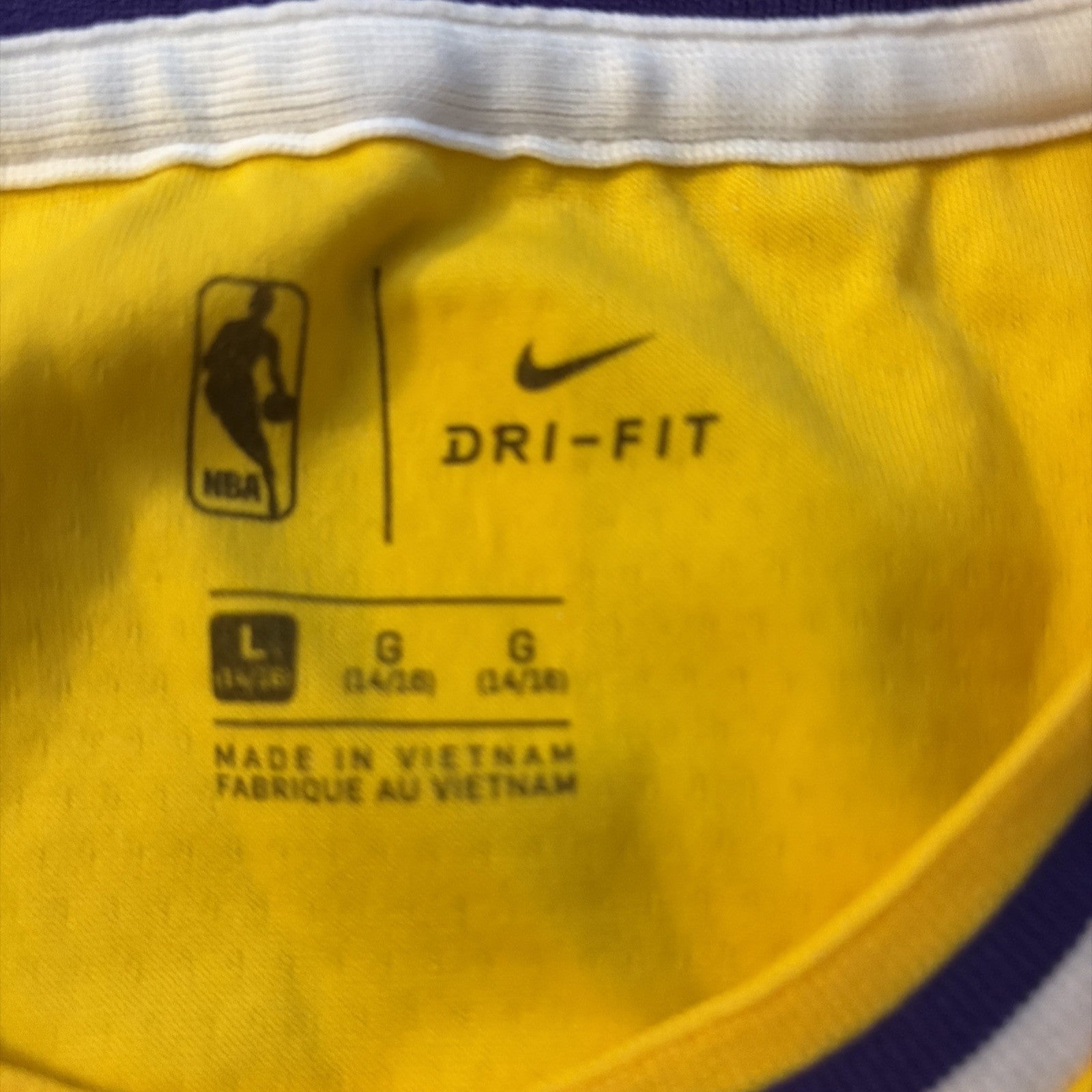 Los Angeles Lakers Nike Youth Anthony Davis Jersey (Large14-16)