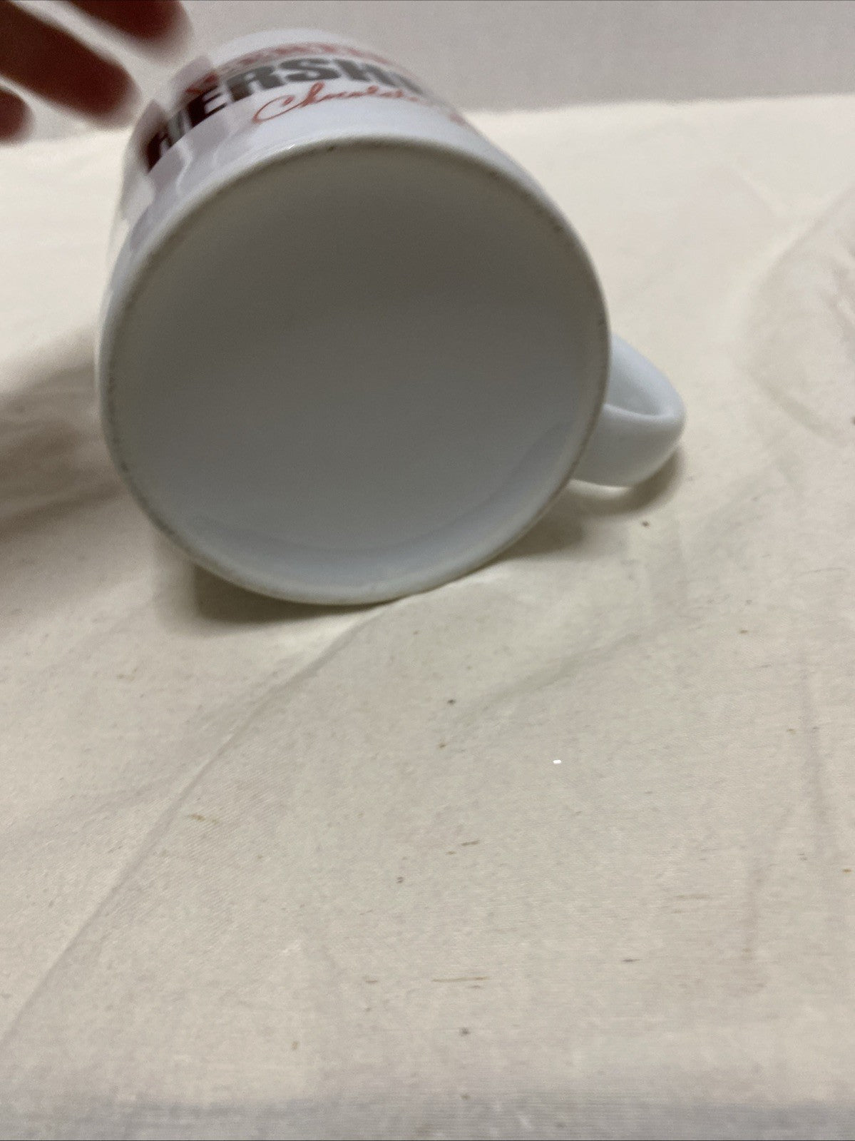 Hersey's Chocolate Certified Lovers Coffee Mug 12 oz cup 341ml Ceramic Tea Cup