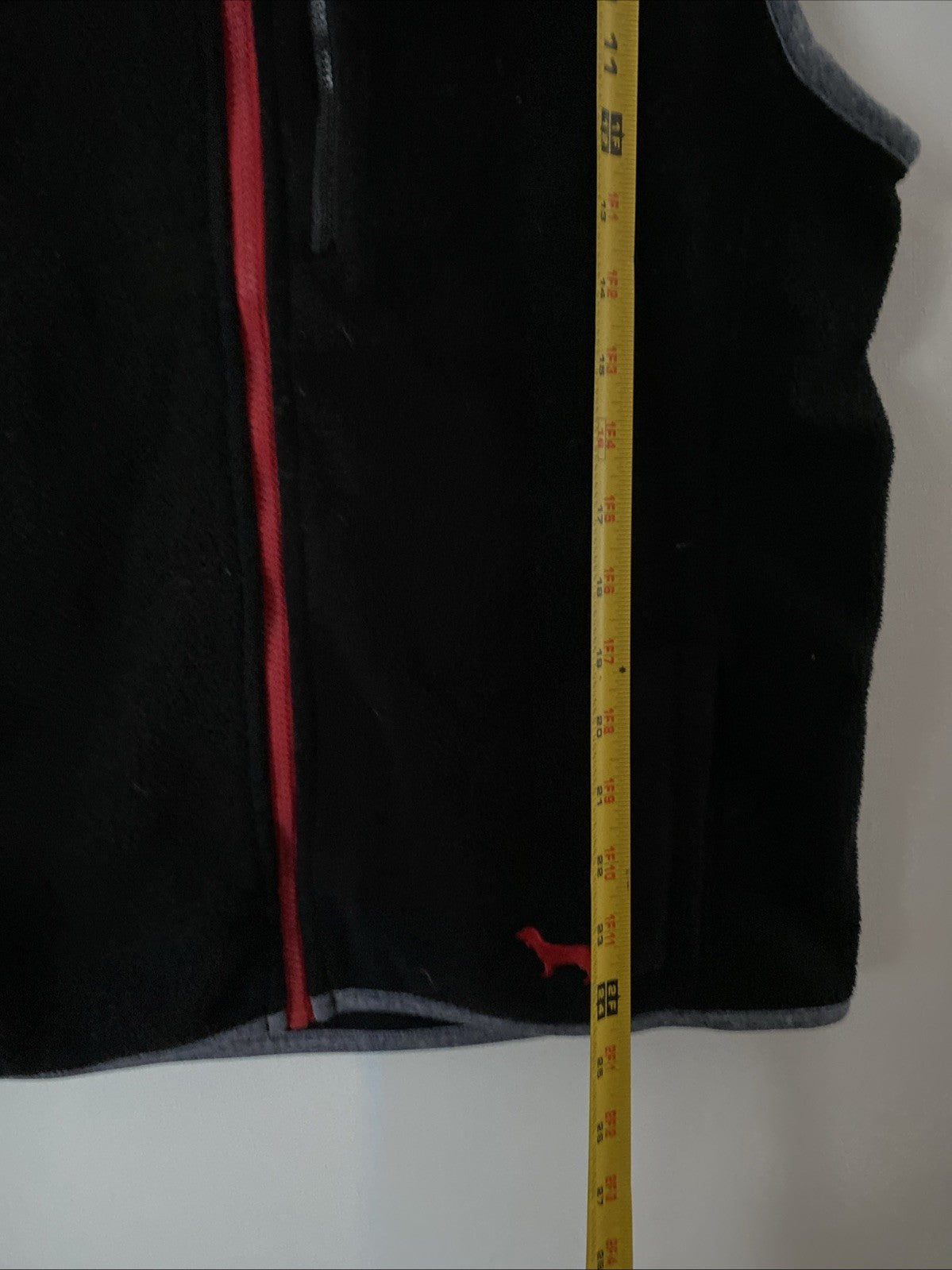 🏈Victoria’s Secret PINK Ohio State Buckeyes Full Zip Fleece Vest-Black-Size M