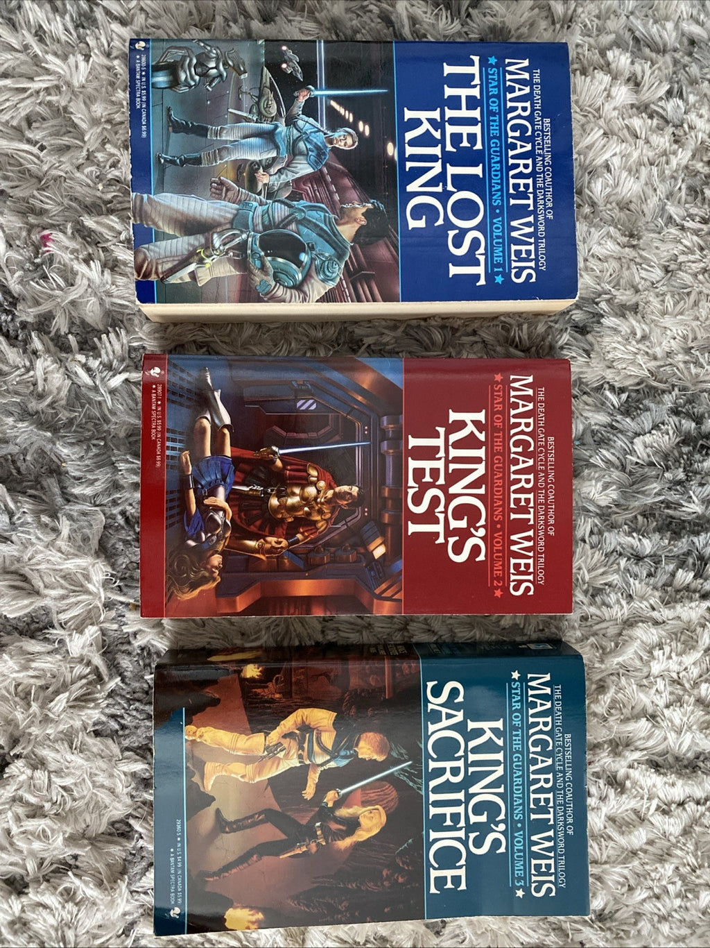 Star of the Guardians Series by Margaret Weis (Books 1-3) Sci-fi Fantasy 