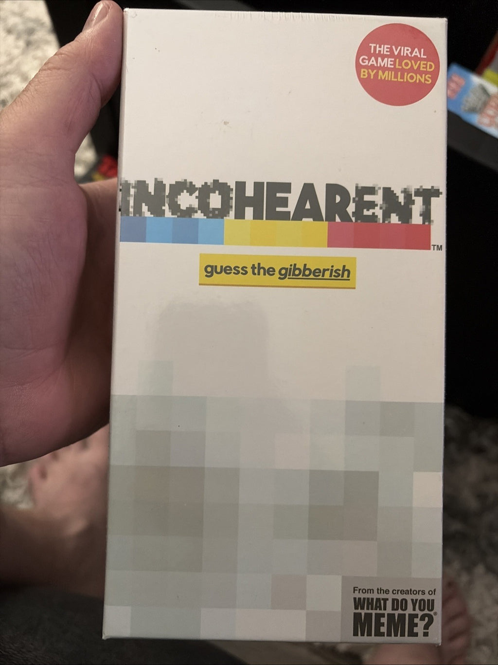 Incohearent Card Game Party Game  - Guess the Gibberish New In Box