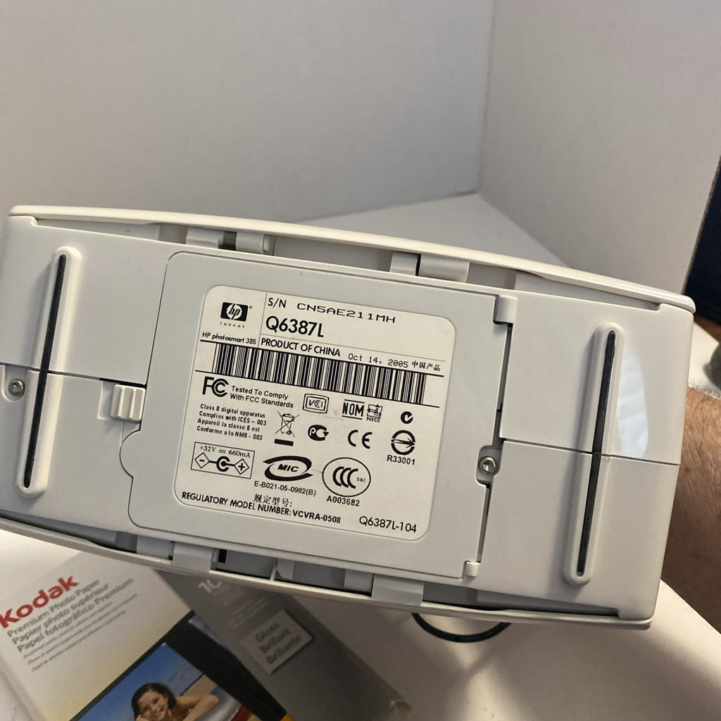 HP Photosmart 385 Q6387L Digital Photo Inkjet Printer Sold As Is For Parts