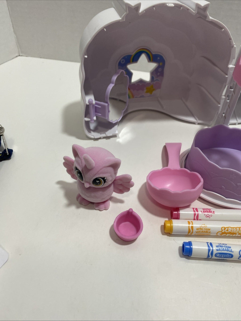 Crayola Scribble Scrubbie Cloud Clubhouse Color Playset Washable Ages 3+