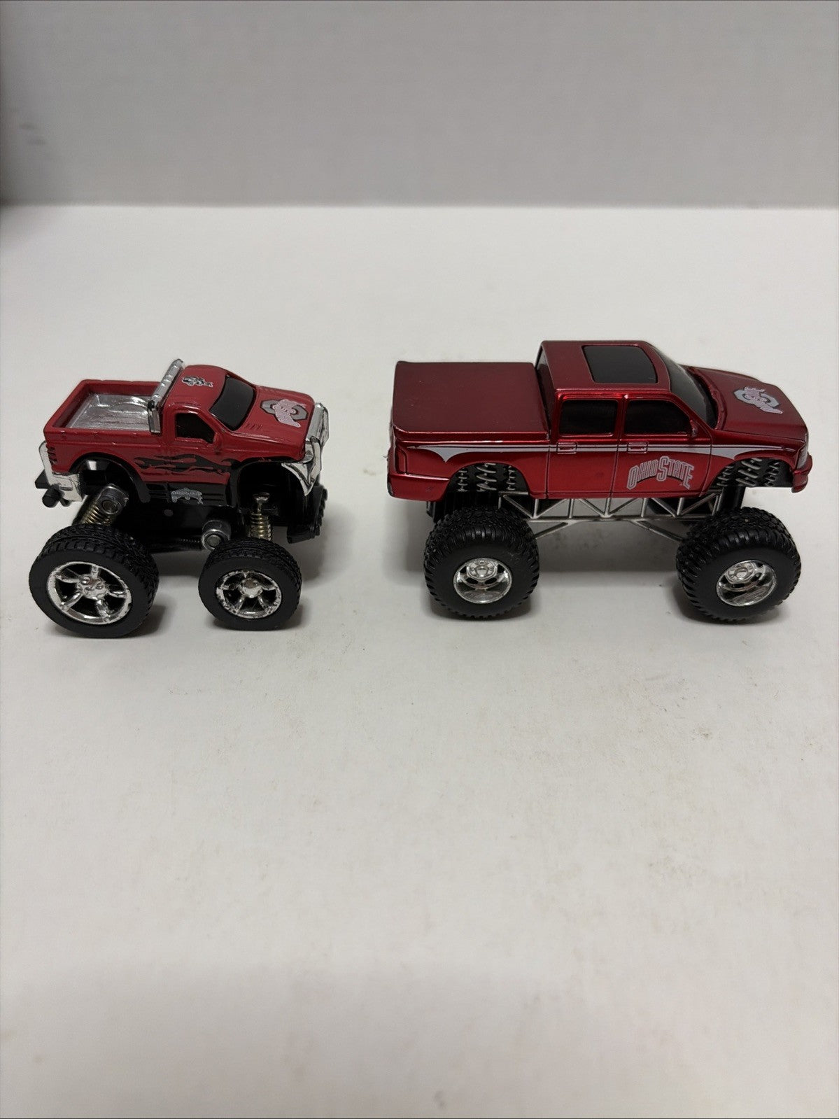 2 Ohio State University Buckeye 4X4 Monster Truck Toys