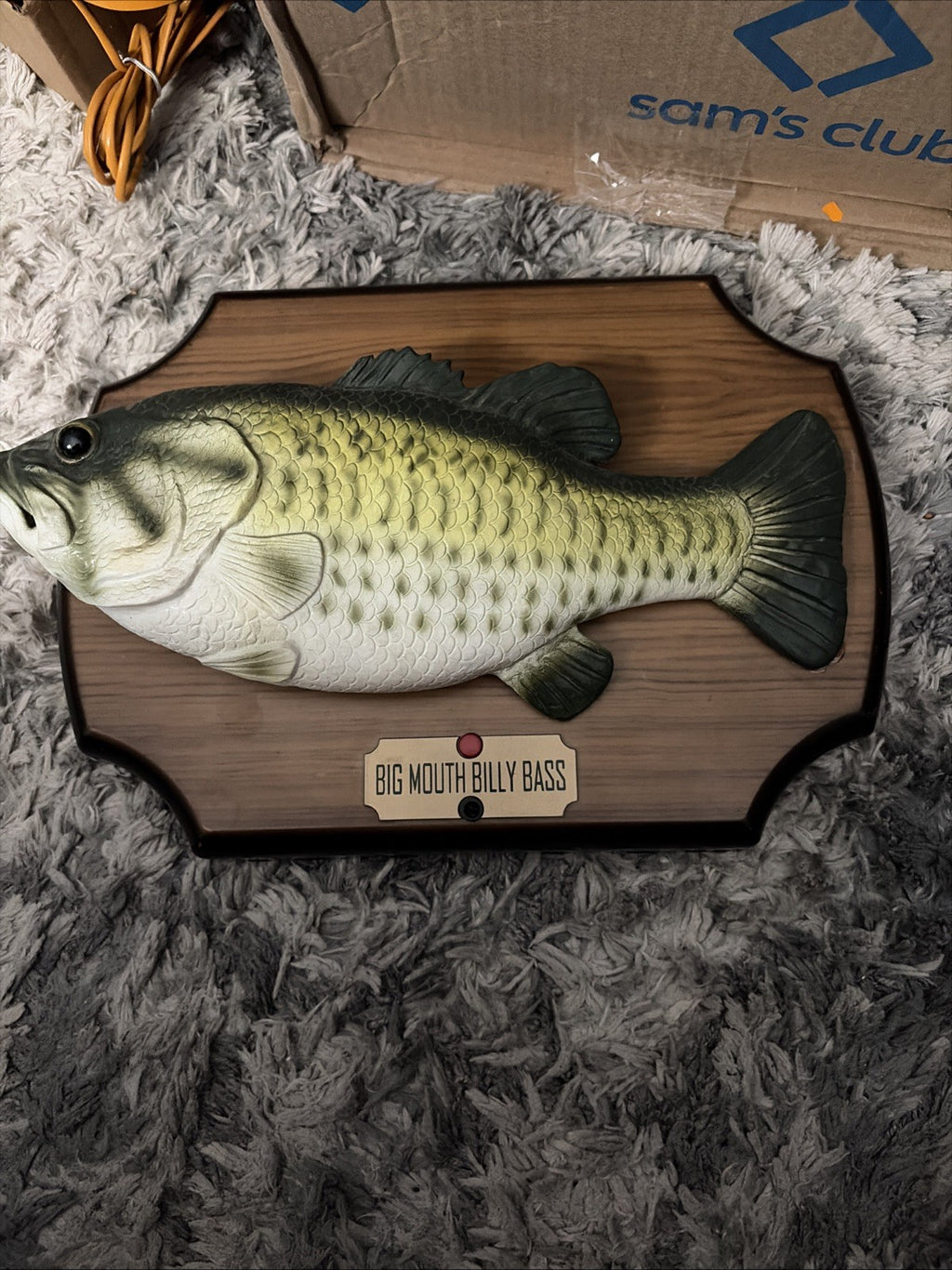 Big Mouth Billy Bass Gemmy 1999 Take me To The River Don’t Worry Be Happy Works
