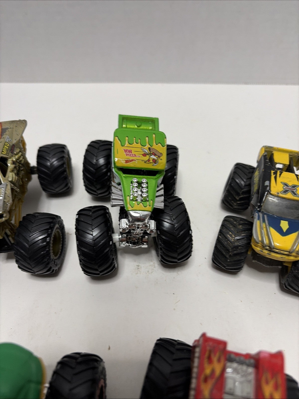 Monster Jam Lot Of 7 Diecast 1:64 Scale Monster Trucks