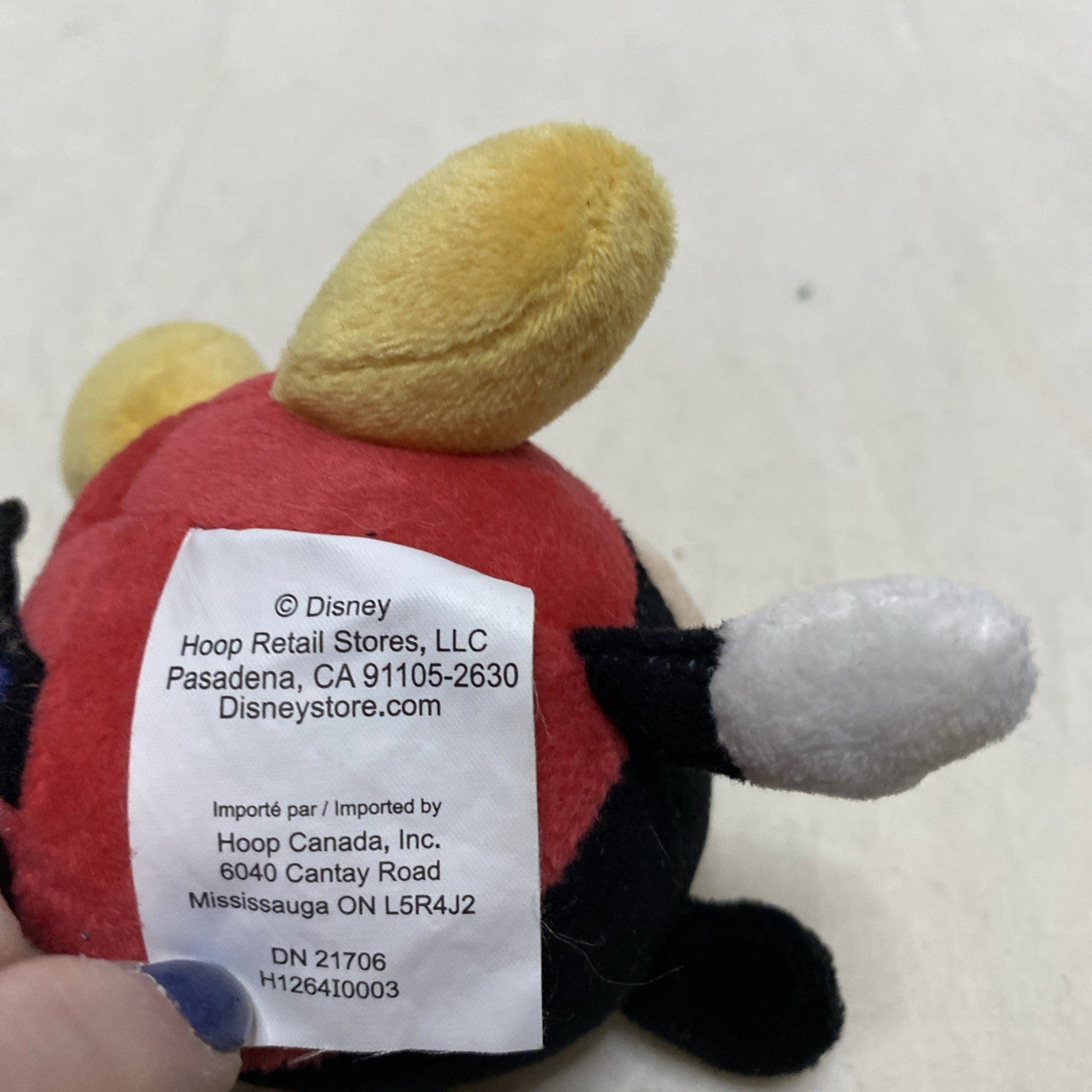 Mickey Mouse Disney Basketball Infant Baby Stuffed Plush Toy