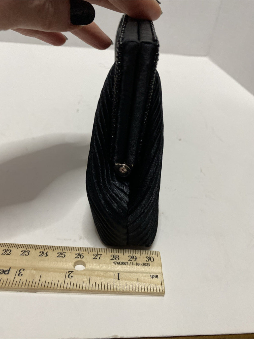 Sasha New York Black Clutch Bag