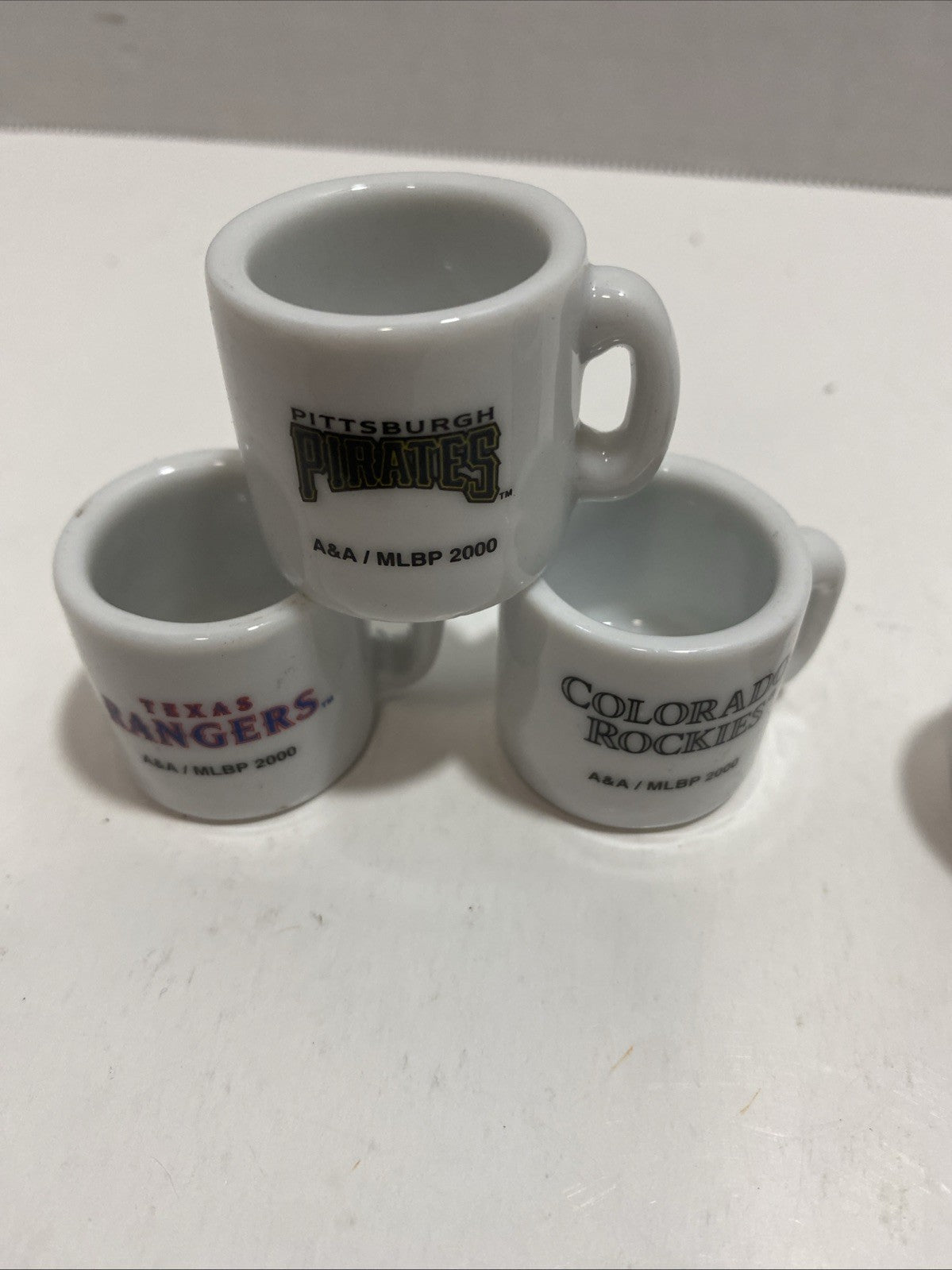 MLB Mini Cups / Mugs Vending Machine Vintage Lot of 6 See Pics