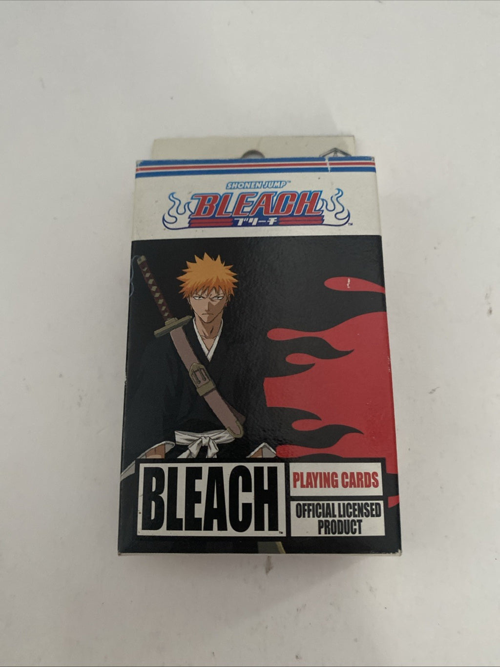 Shonen Jump Bleach Deck of Playing Cards. Opened Box Anime Art