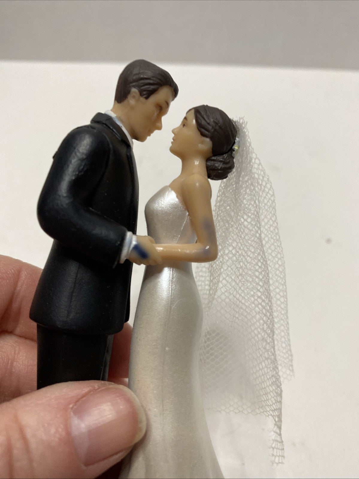 Wedding Bride and Groom Newlywed Cake Topper Love Reception