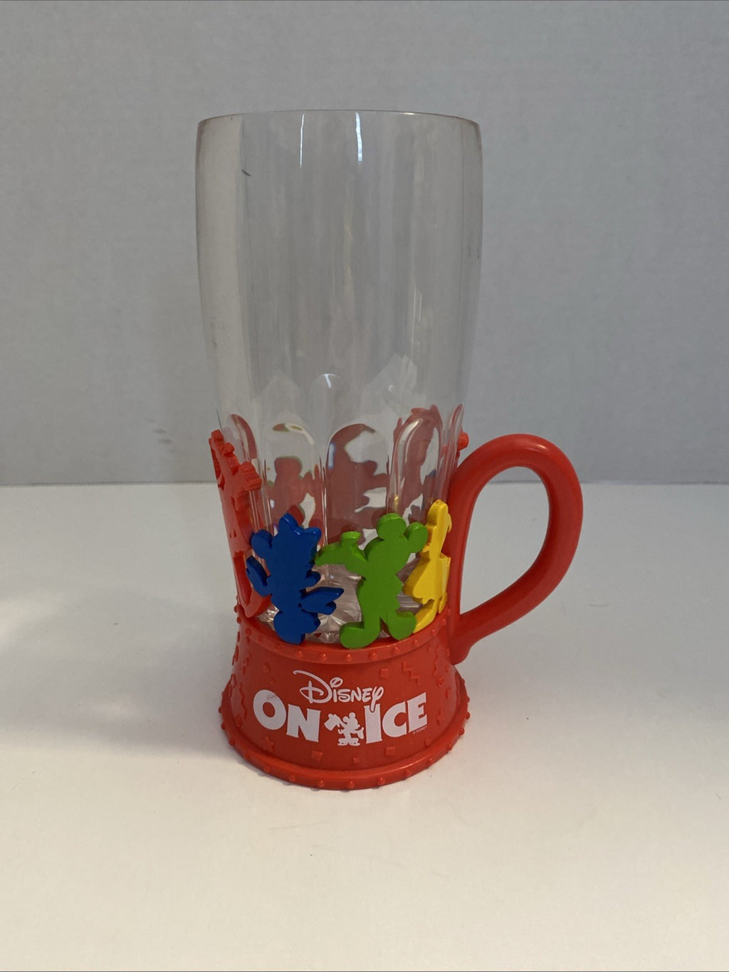 Disney On Ice Souvenir  Mickey Mouse  Cup/ Mug 7" Tall-Light Up. NEEDS BATTERY
