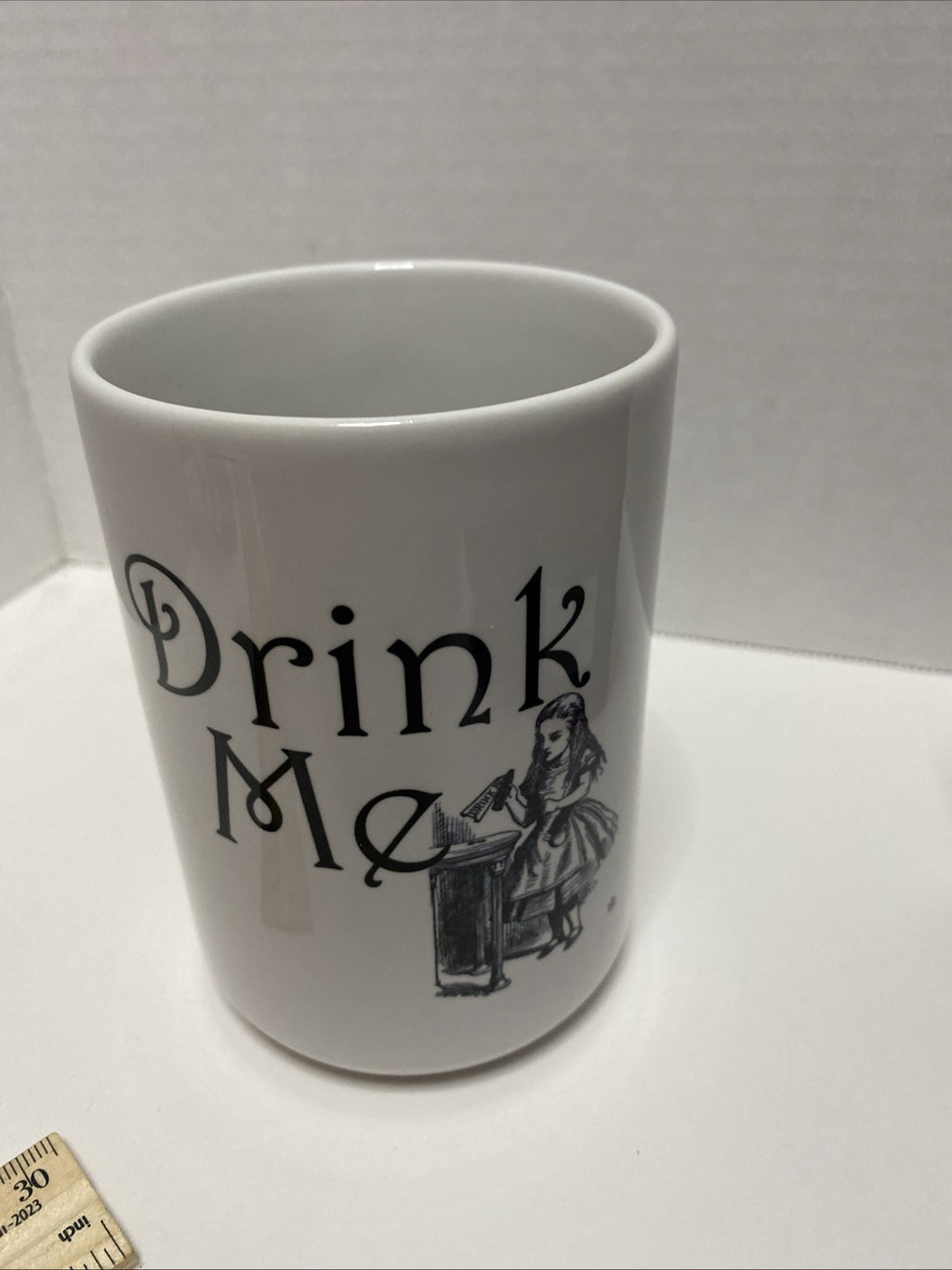 Alice In Wonderland 'Drink Me' Mug Front Print Rare