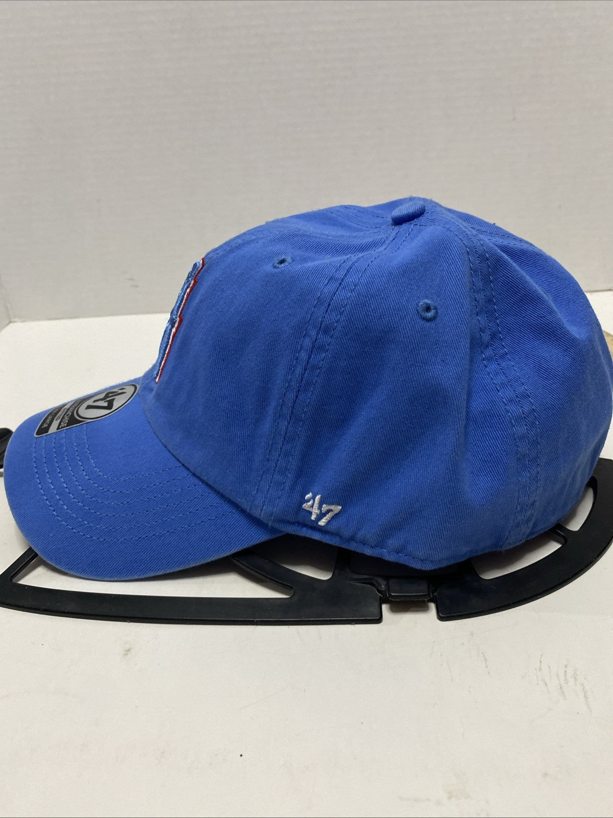 Houston Oilers ‘47 Franchise Blue Fitted Retro Throwback Dad Hat Cap Size Large