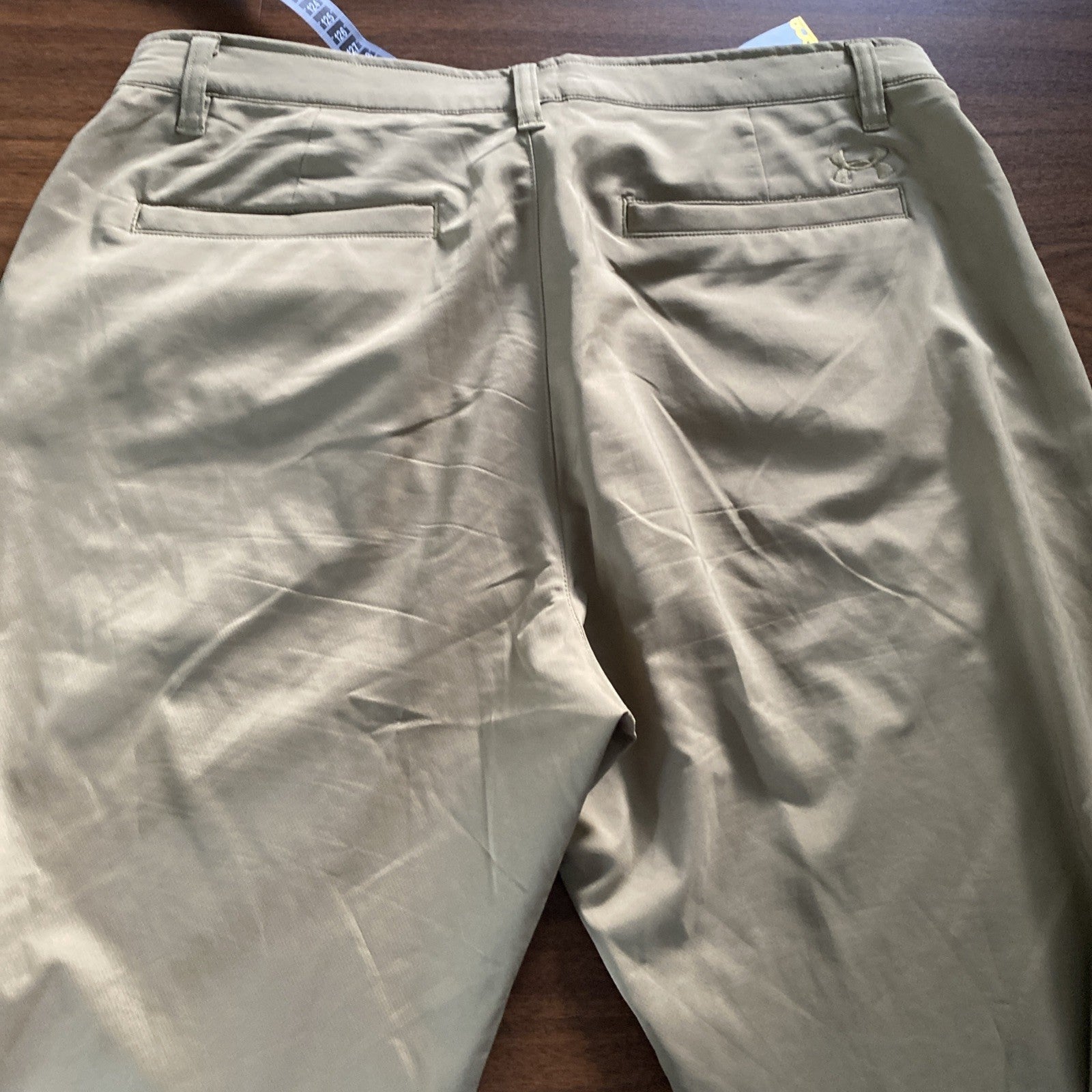 Under Armour 38x30 Brown Golf Mens Dress Pants Free Shipping