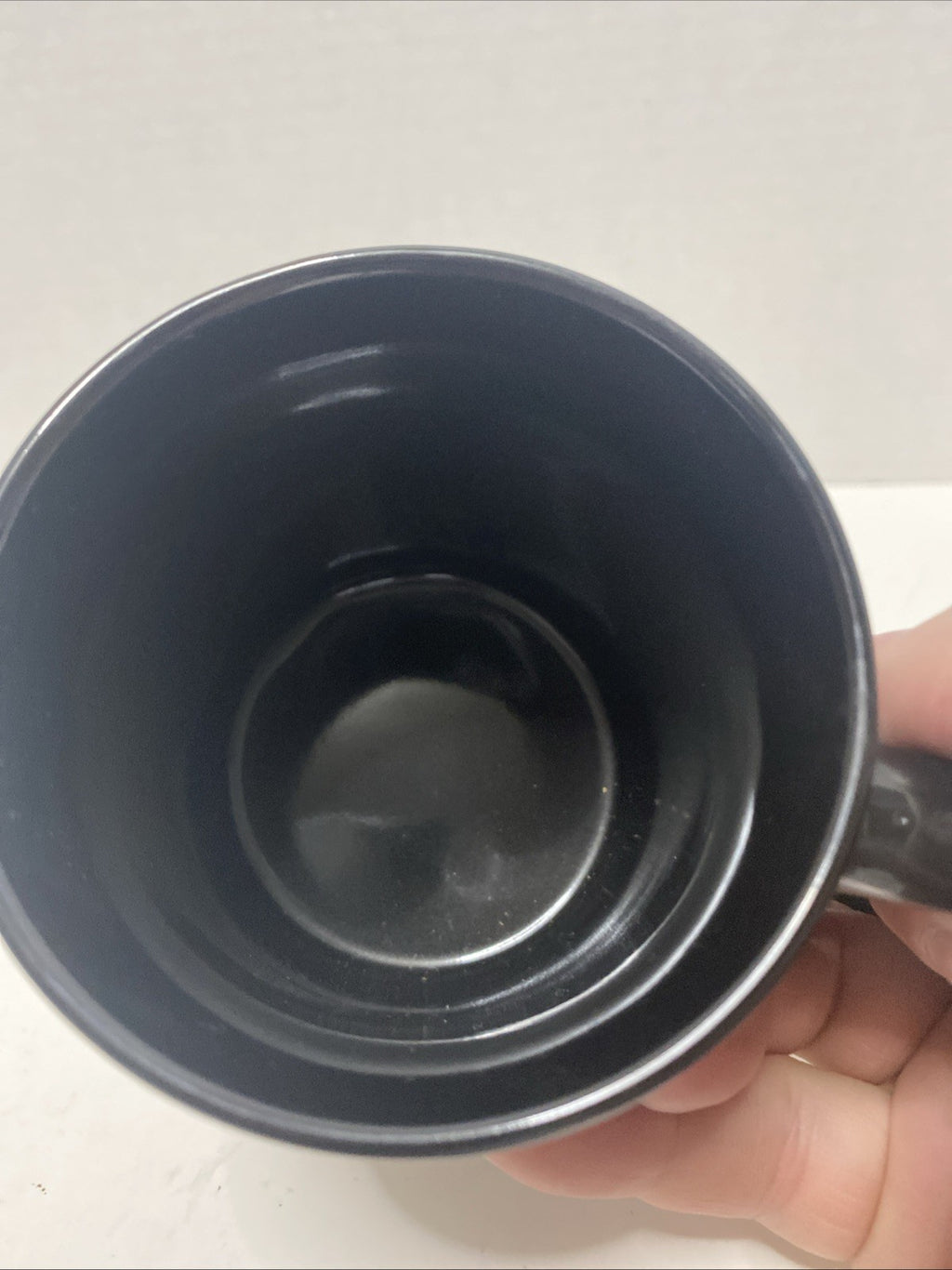 Ohio State University Coffee Mug Black with Red OSU Emblem!