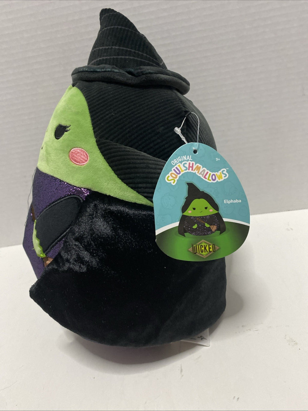 Squishmallow Wicked Elphaba Witch 2024 10" Ultra Soft Jazwares Original NEW